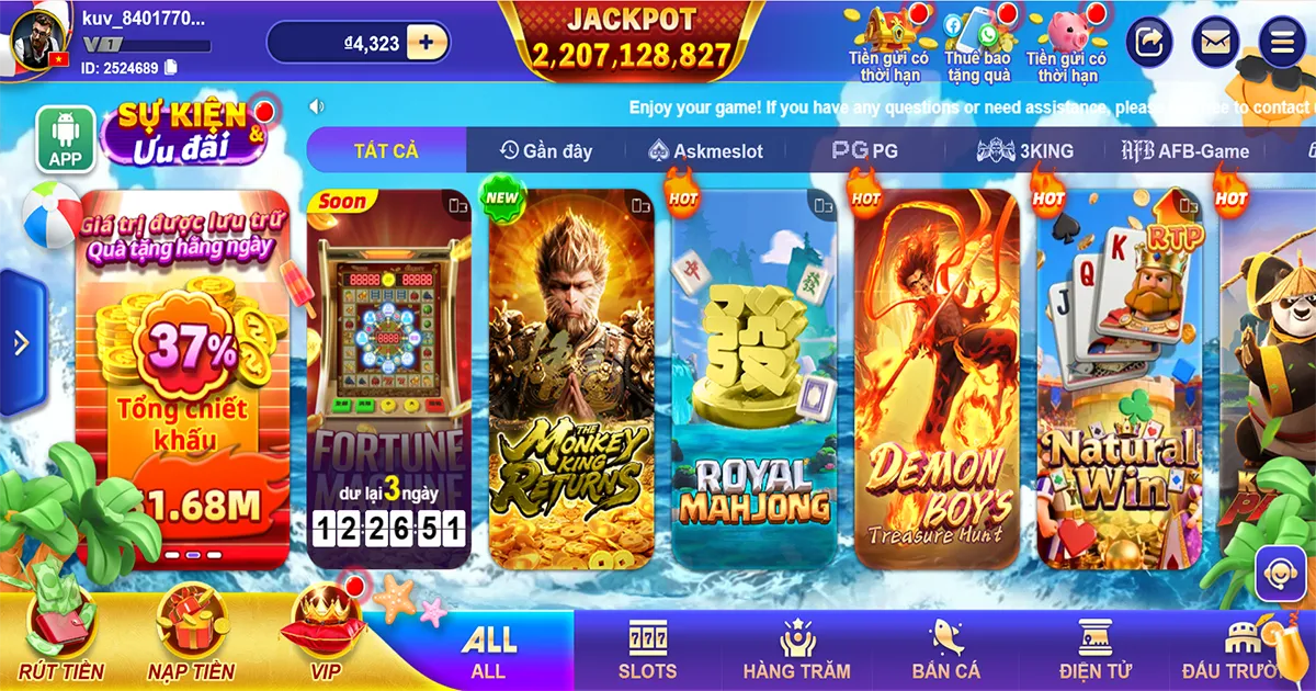 Tải App G168 game casino online