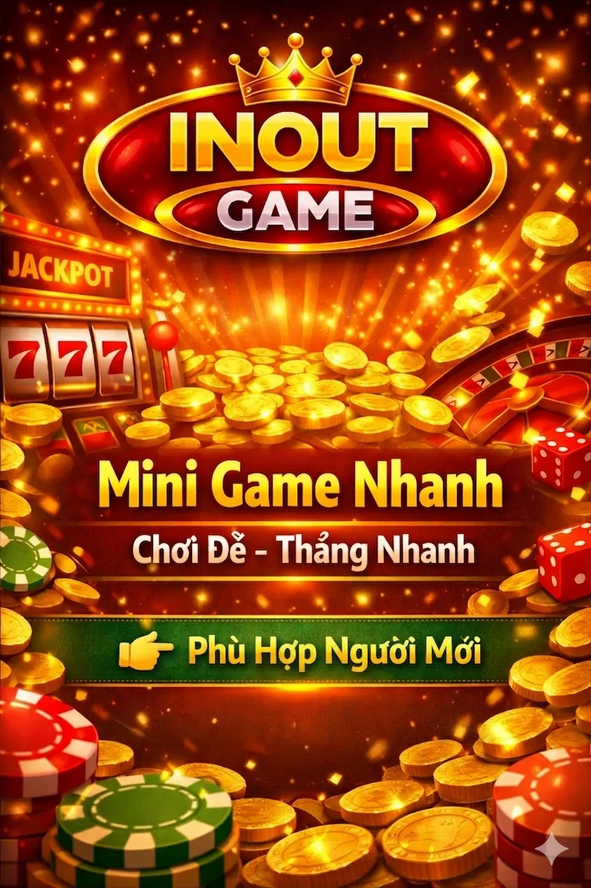 Inout mini game casino nhanh phù hợp người mới G168