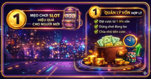 mẹo chơi slot hiệu quả quản lý vốn