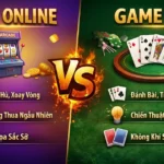 so sánh slot online và game bài